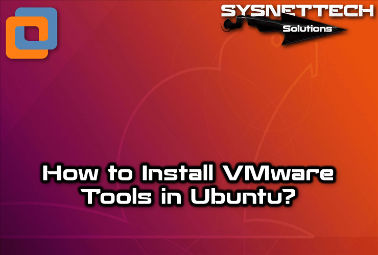 install vmware tools ubuntu