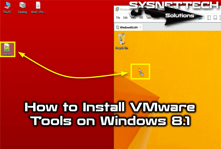 How to Install VMware Tools on Windows 8.1