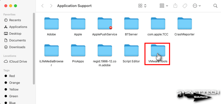 Application Support / VMware Tools