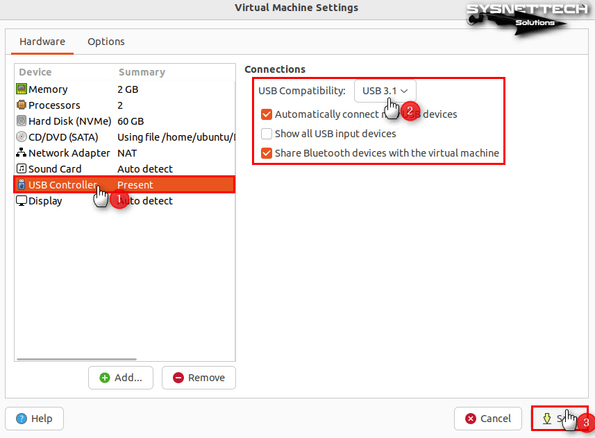 Configuring the Location of the Disk File