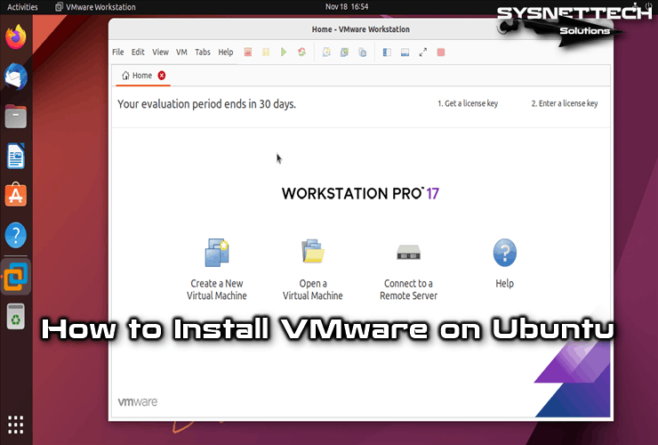 How to Install VMware Workstation 16 Pro on Ubuntu 22.04