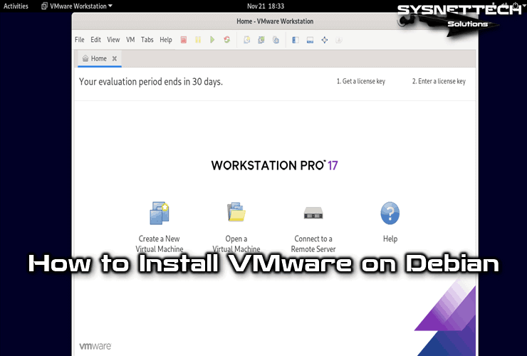 How to Install VMware Workstation 17 on Debian 11