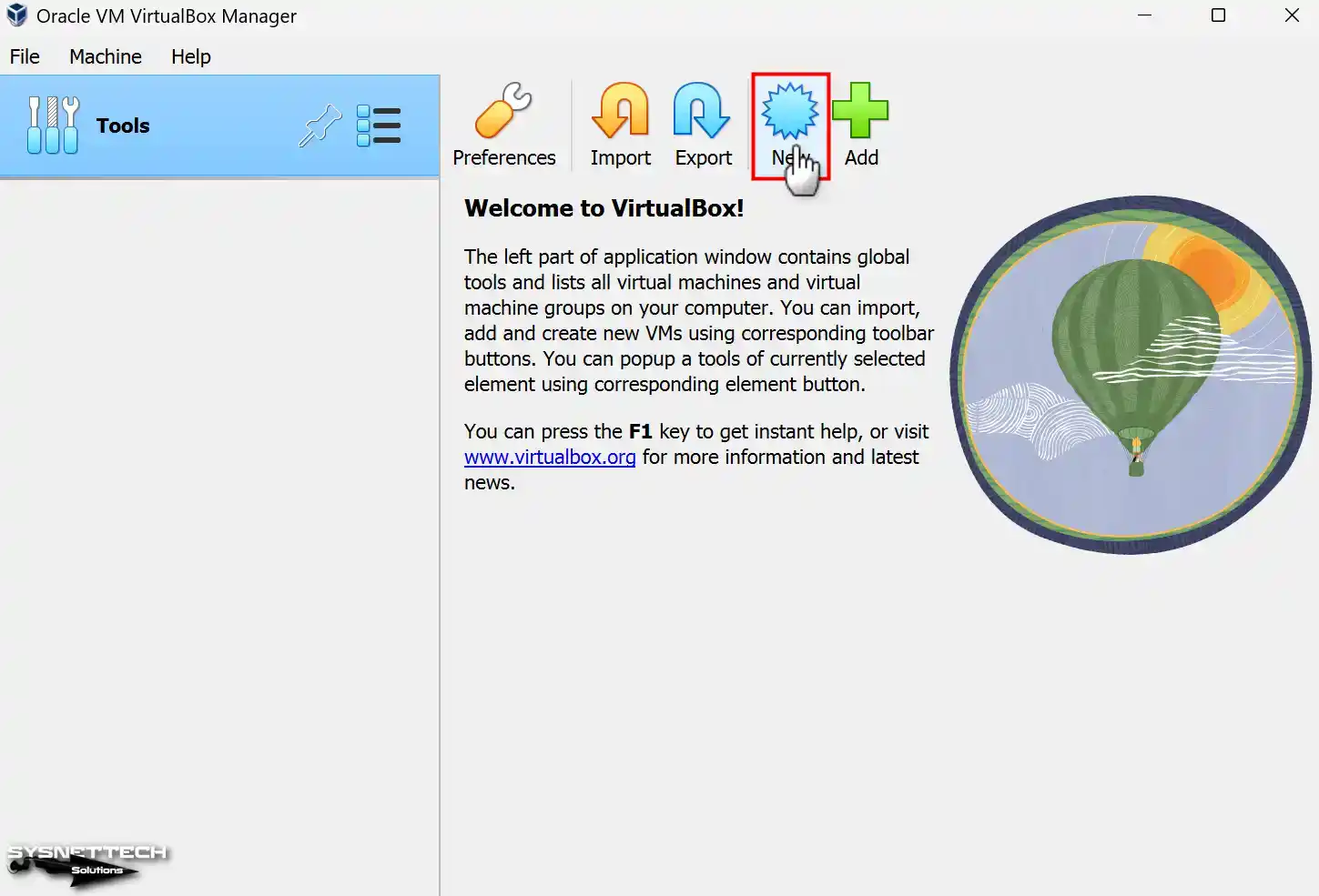 VirtualBox ile Yeni Bir Sanal Makine Oluşturma