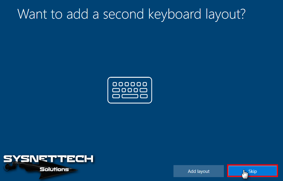 Second Keyboard Layout