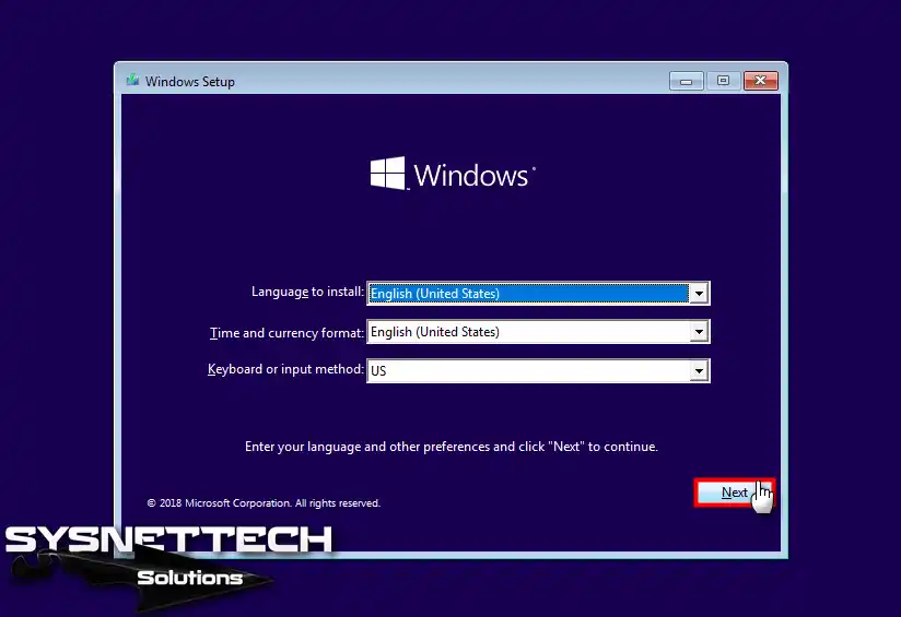 Kurulacak Sistem Dilini Seçme