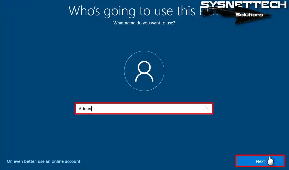 Yeni Bir Kullanıcı Hesabı Oluşturma