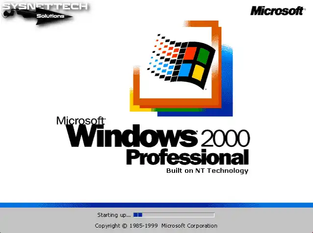 Microsoft Windows 2000 Professional Built on NT Technology