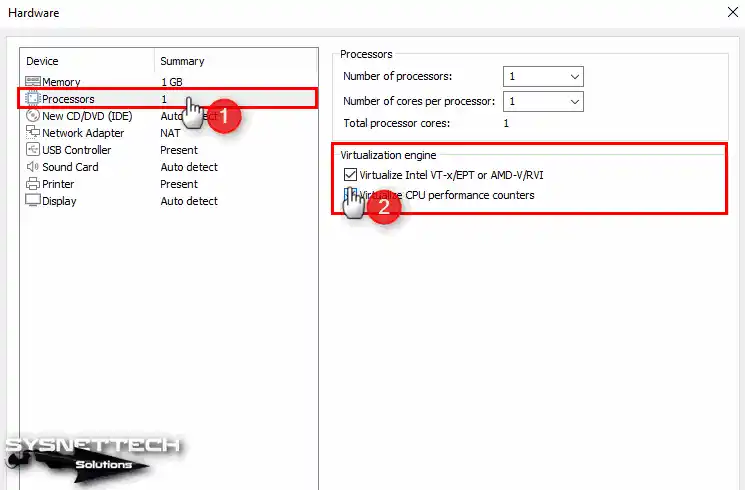 Enabling the Virtualization Feature