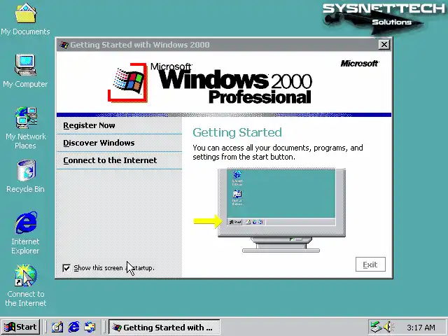 Windows 2K Desktop Environment