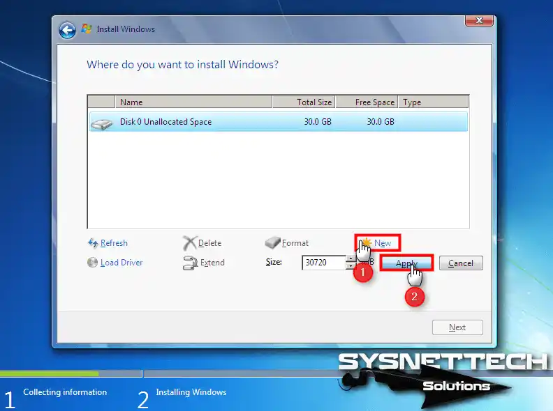 Windows's Nereye Kurmak İstiyorsunuz?