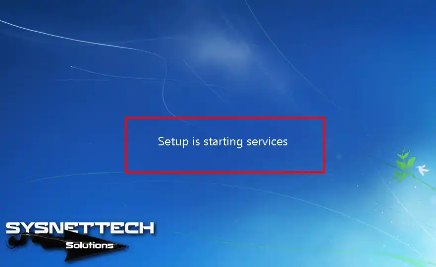 Kurulum Servisleri Başlatıyor