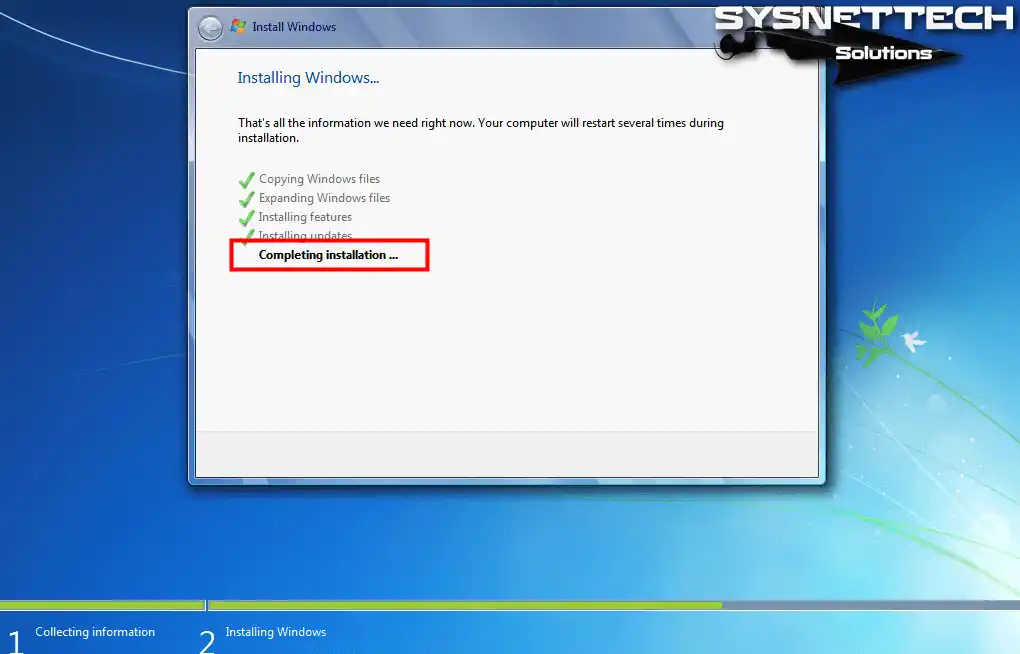Kurulum Tamamlanıyor