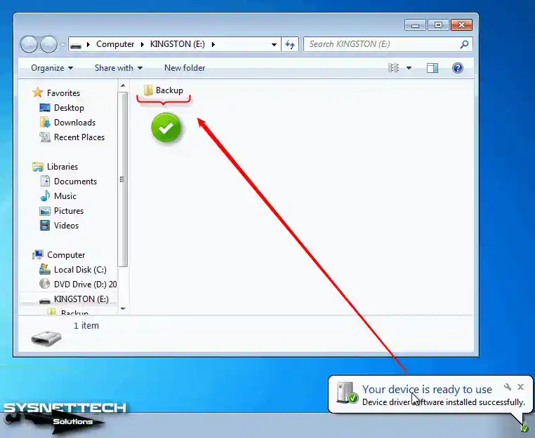 Checking USB Disk in Virtual System