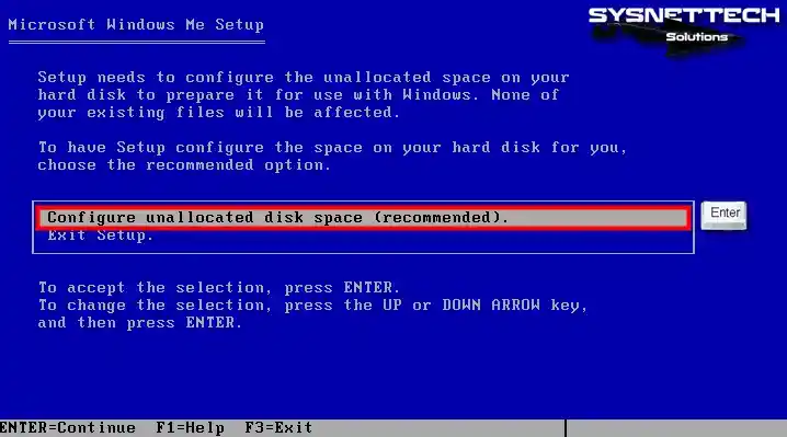 Configure Unallocated Disk Space