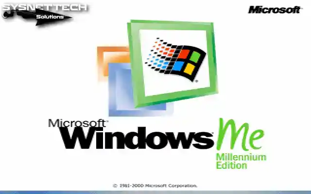 Windows Me Sistemi Açılıyor