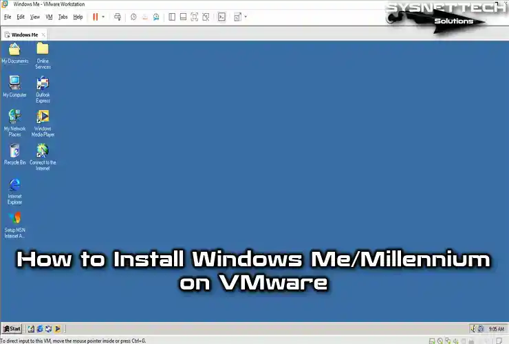 VMware Workstation 17 Üzerinde Windows Me/Millennium Kurulumu