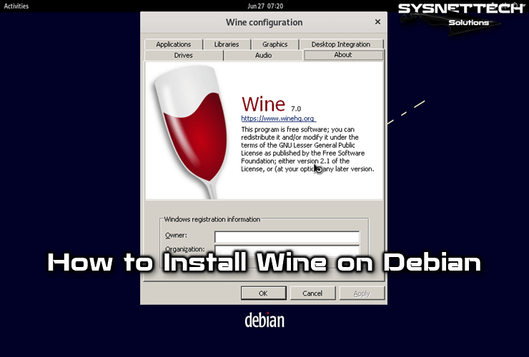 How to Install Wine 7.0 (Stable) on Debian 11