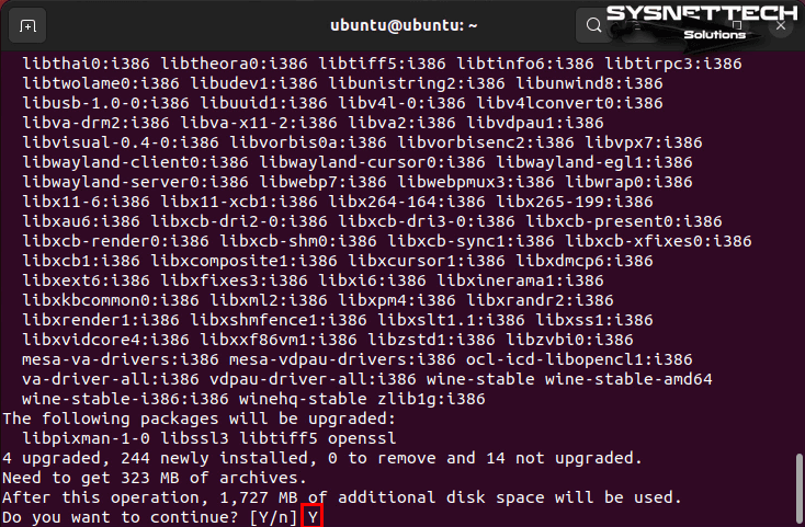 Ubuntu Paket Listesini Güncelleme