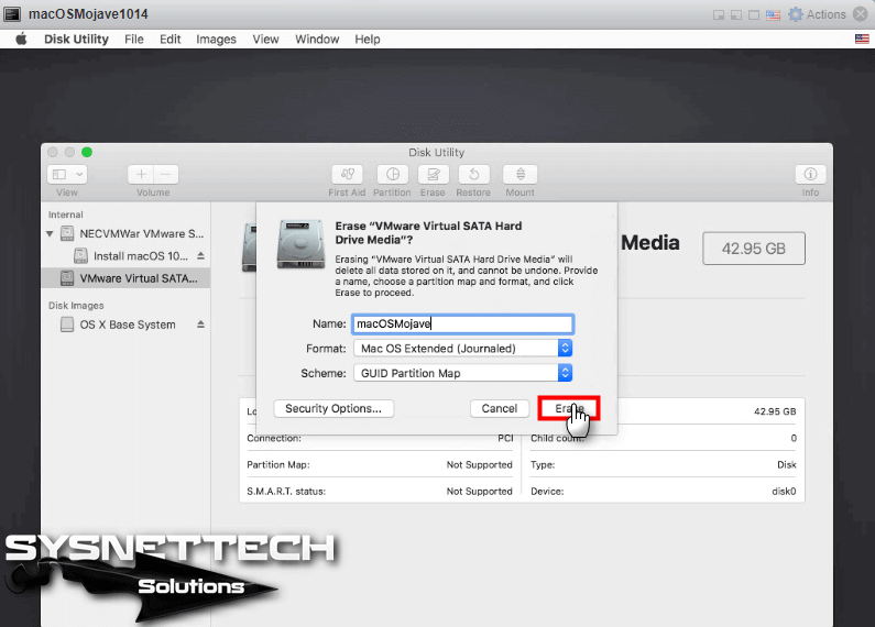 macOS Diskini Kurulum İçin Formatlama