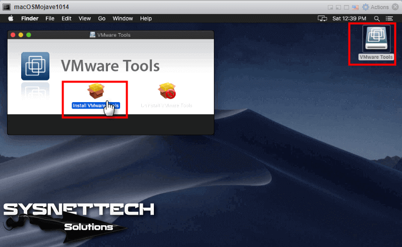VMware Tools Yükleme