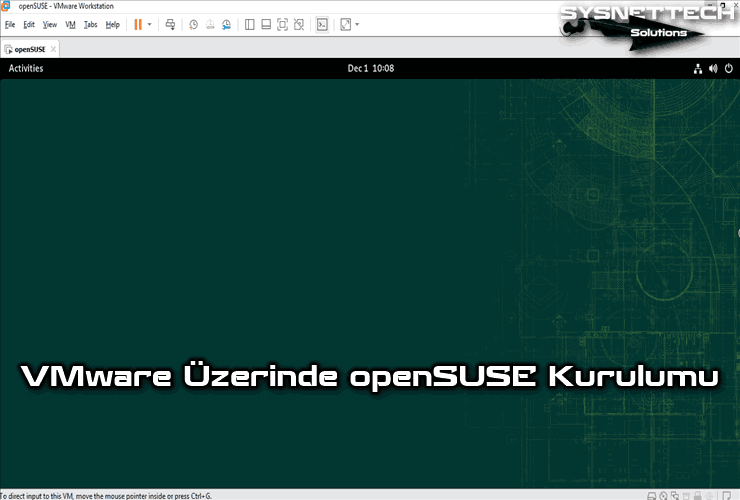 VMware Workstation 17 Pro Üzerinde openSUSE Leap 15 Kurulumu