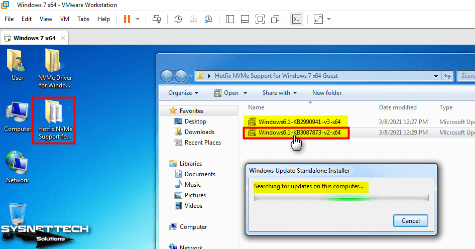 NVMe Desteği İçin Gerekli Windows Hotfix'lerini Kurma