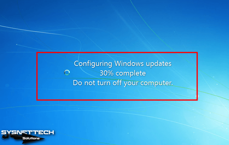 Windows Güncellemeleri Yapılandırılıyor