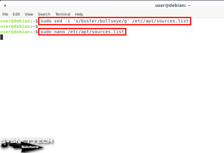 Debian Repository Listesine Bullseye Adreslerini Ekleme