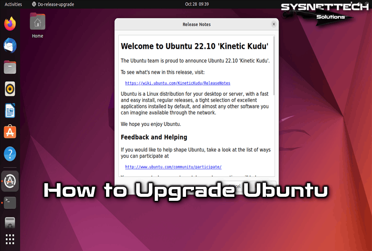 How to Upgrade Ubuntu to Version 22.10