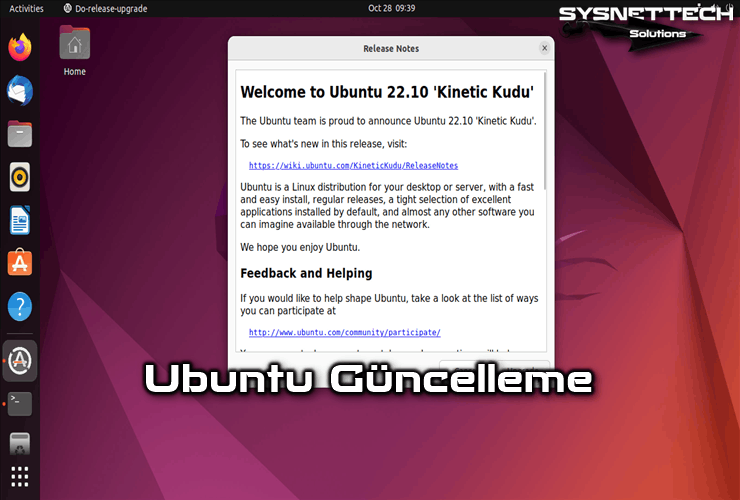Ubuntu Güncelleme