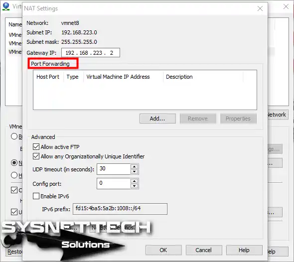 Port Forwarding