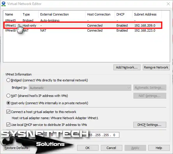 Host-Only Configuration