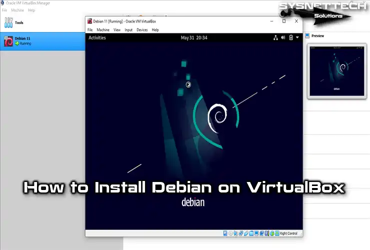 How to Install Debian 11 in VirtualBox 6.1