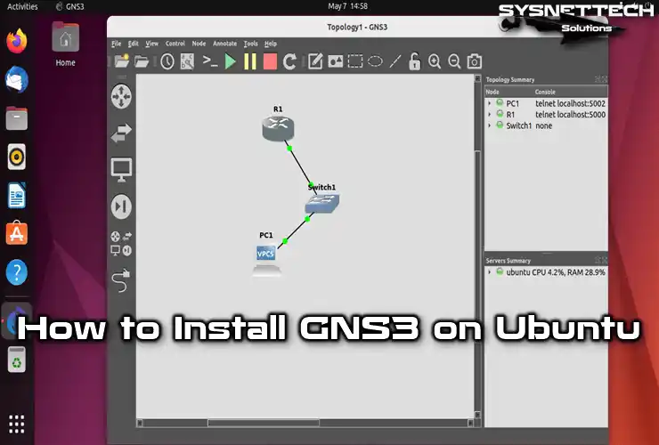 How to Install GNS3 2.2 on Ubuntu 22.04