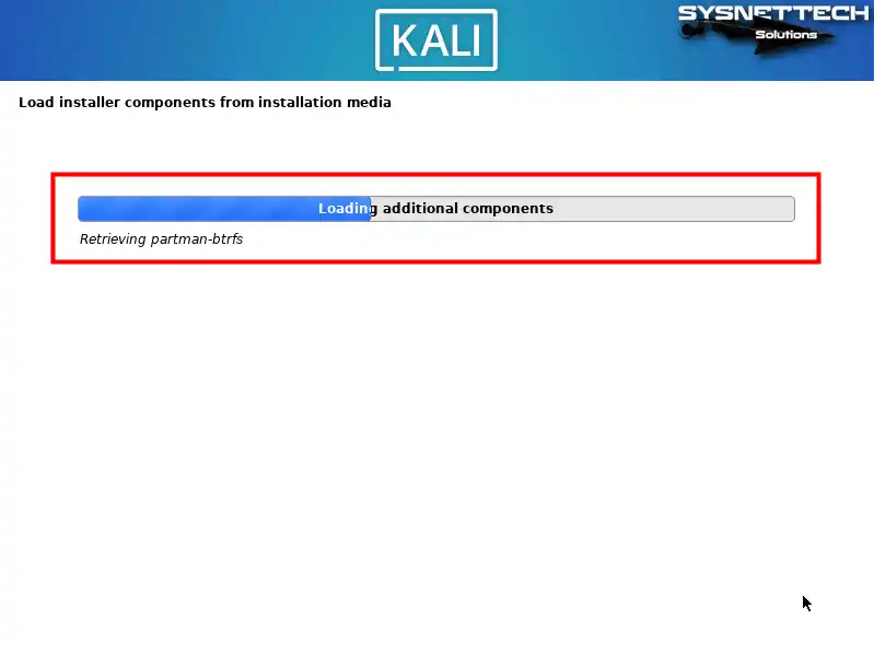 Kali Linux İçin Ek Bileşenler Yükleniyor