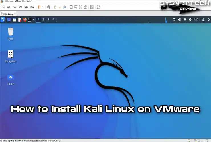 Installing Kali Linux on VMware Workstation