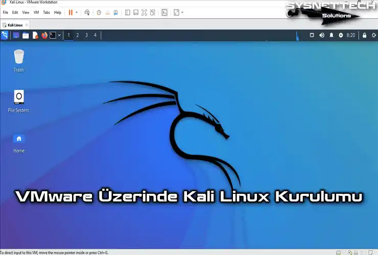 VMware Workstation Üzerinde Kali Linux Kurulumu