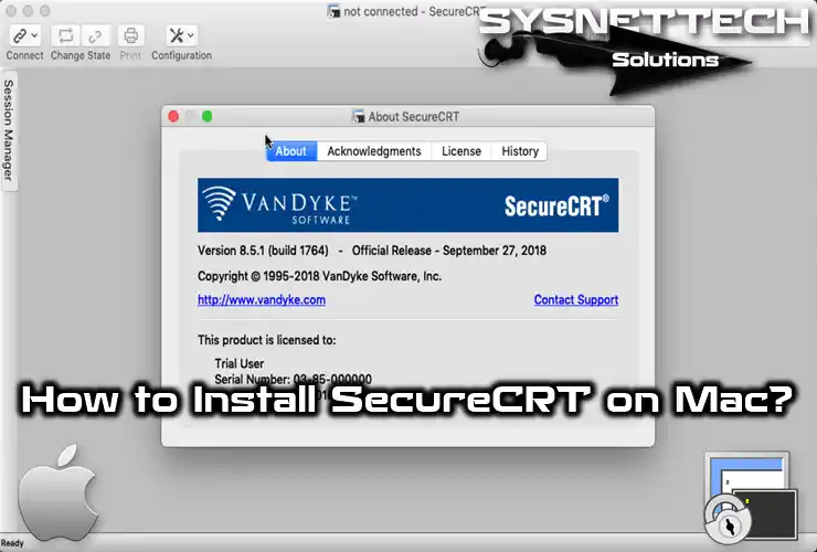 How to Install SecureCRT on macOS on Mac PC