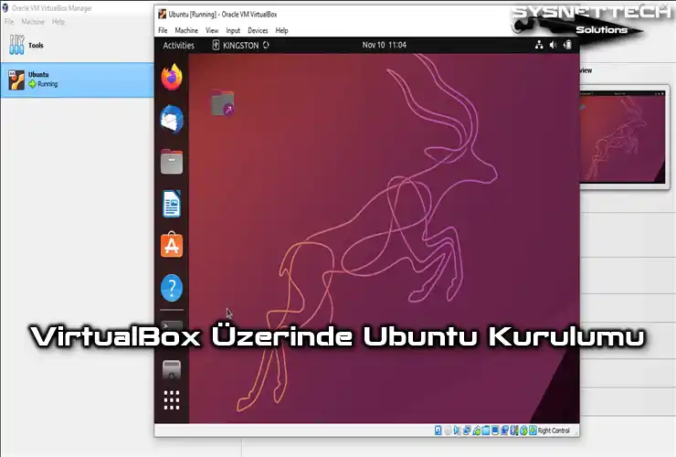 VirtualBox Üzerinde Ubuntu 22.10 Kurulumu