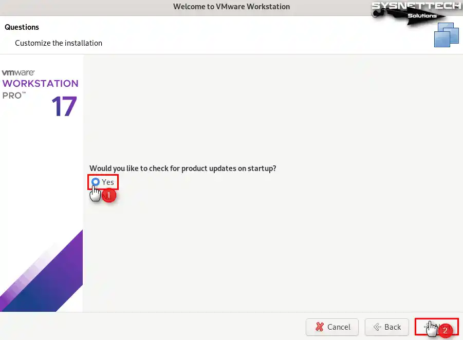 Başlangıçta Güncellemeleri Kabul Etme