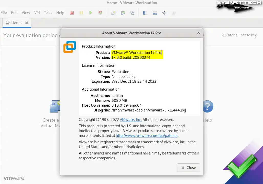 Workstation Sürümünü Kontrol Etme