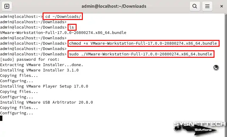 Installing the VMware.bundle File