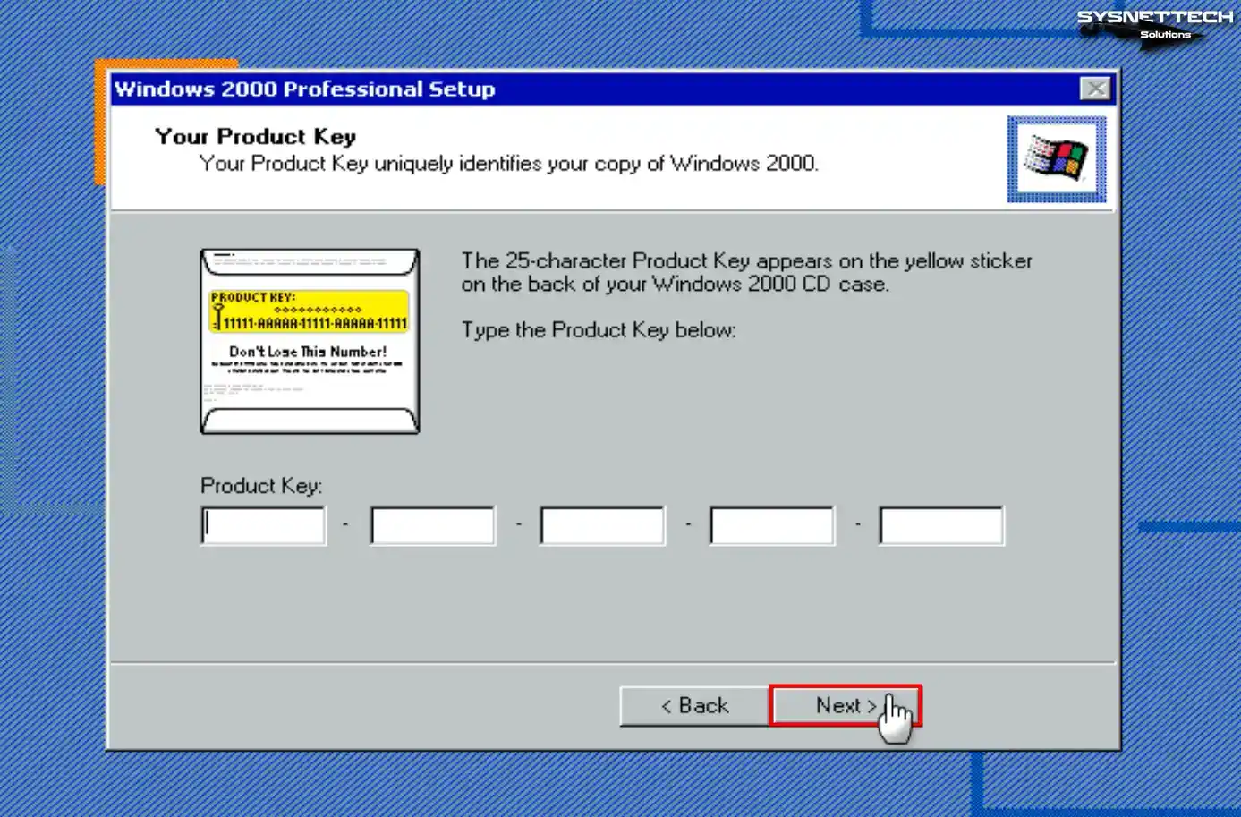 Windows 2000 Product Key