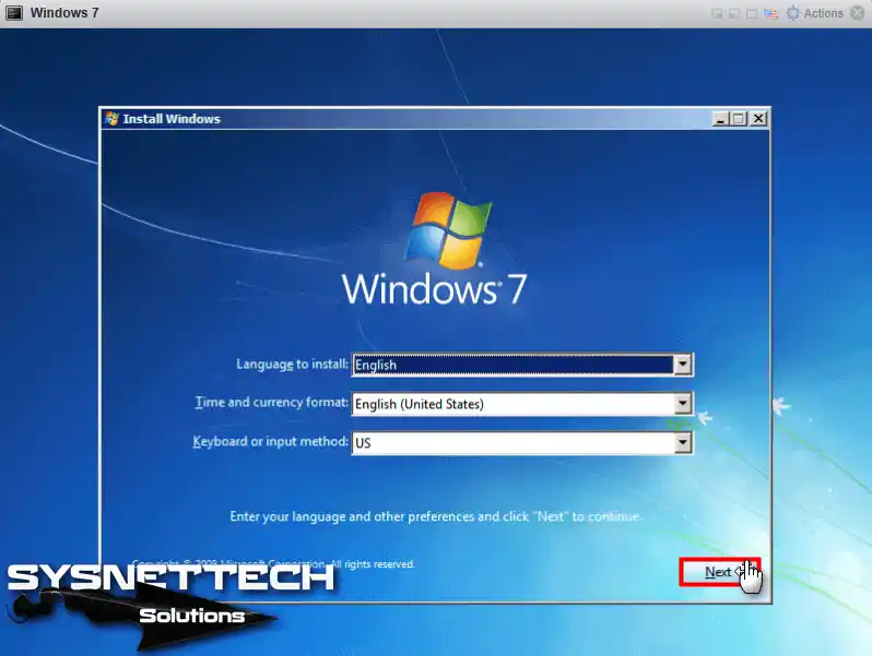 Microsoft Windows 7