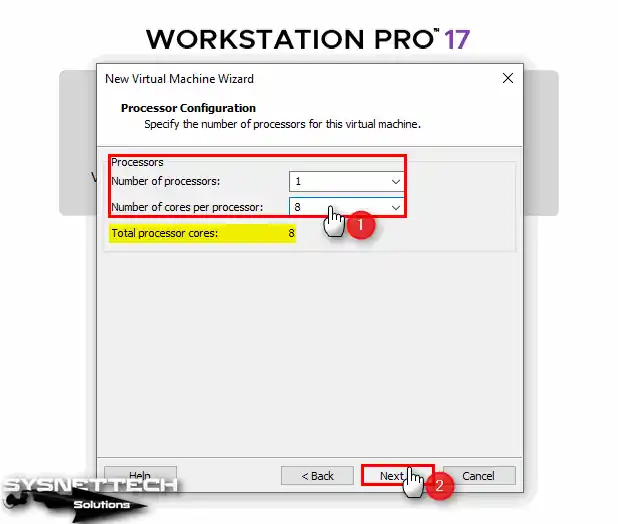 Configuring Processor Setting