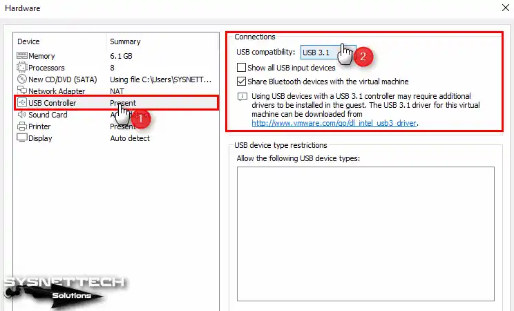 Enabling USB 3.1 Controls