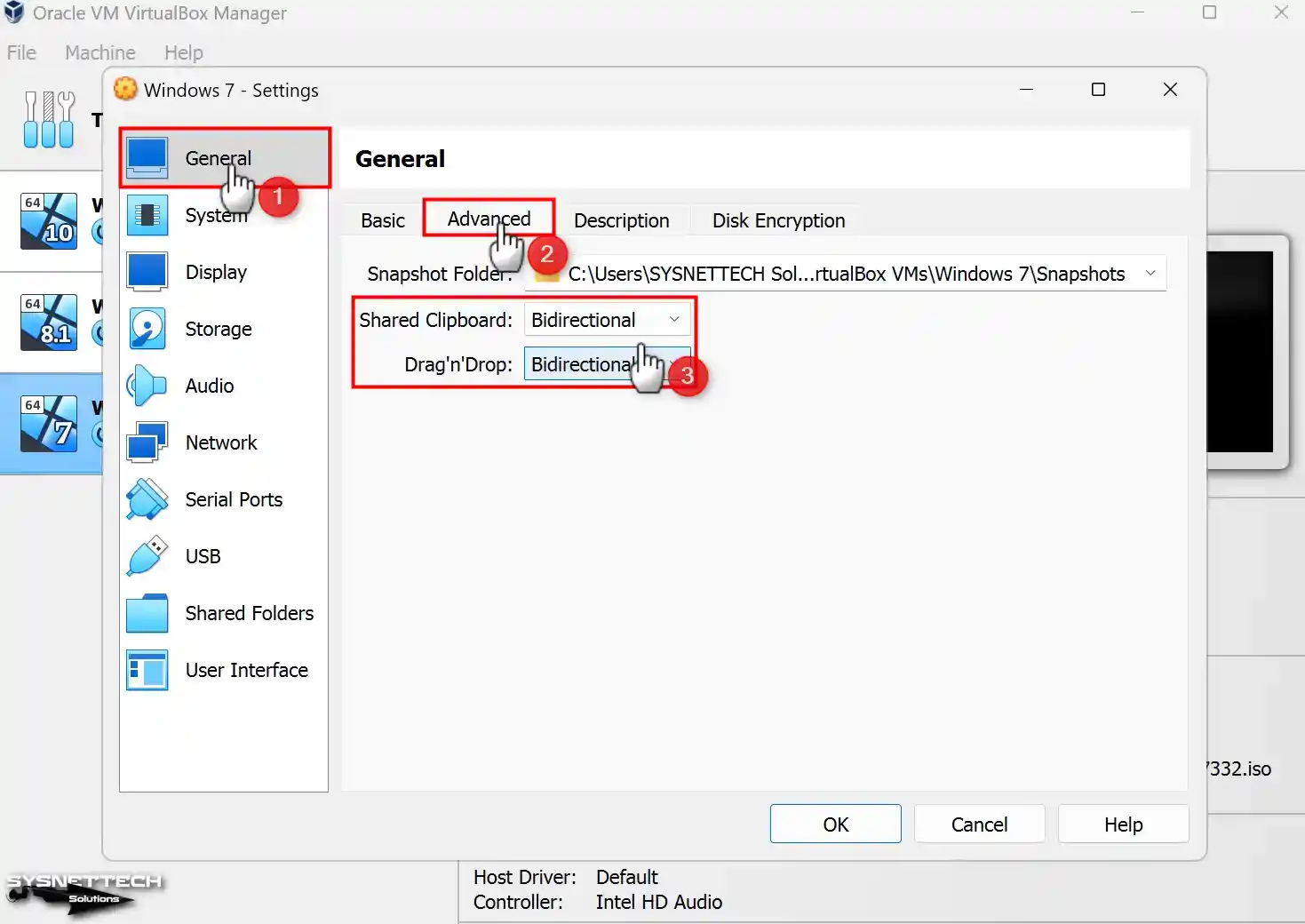 Enabling Shared Clipboard and Drag and Drop Features