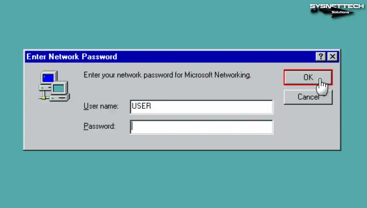 Enter Network Password