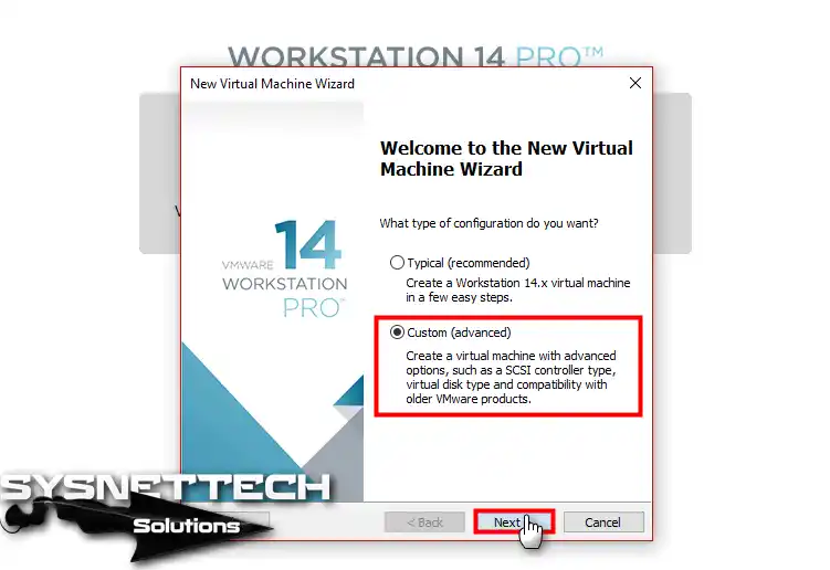 New Virtual Machine Wizard