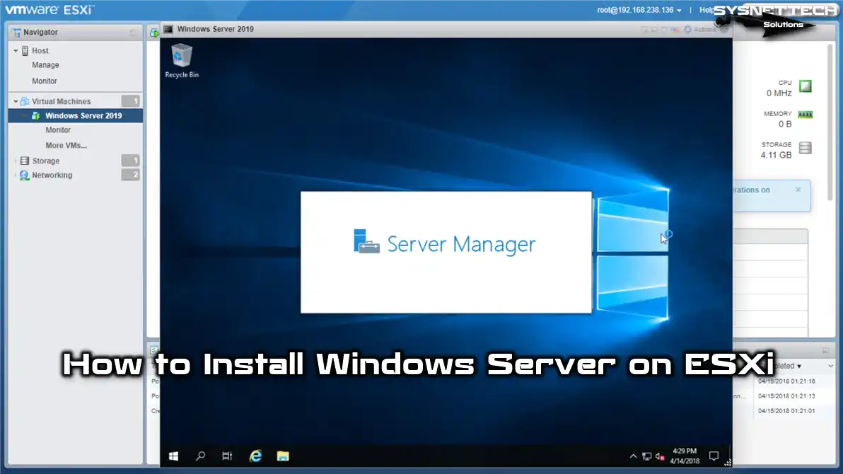 How to Install Windows Server on ESXi | A Guide for 2016, 2019, 2022